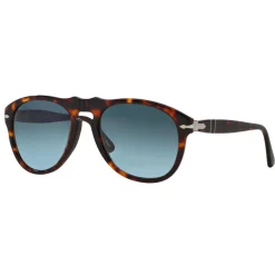 Persol - 649 - Original - 649 Series - Havana / Gray Gradient Celeste - PO0649 - Sunglasses - Persol Eyewear - Avvenice