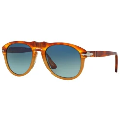 Persol - 649 - Original - 649 Series - Resin and Salt / Blue Gradient Polar - PO0649 - Sunglasses - Persol Eyewear - Avvenice