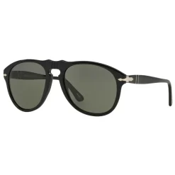 Persol - 649 - Original - 649 Series - Black / Polar Green - PO0649 - Sunglasses - Persol Eyewear - Avvenice