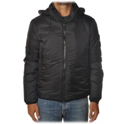 Peuterey - Abdu / Knc Jacket with Standing Collar and Removable Hood - Black - Jacket - Luxury Exclusive Collection - Avvenice