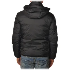 Peuterey - Abdu / Knc Jacket with Standing Collar and Removable Hood - Black - Jacket - Luxury Exclusive Collection - Avvenice