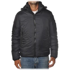 Peuterey - Abdu / Knc Jacket with Standing Collar and Removable Hood - Black - Jacket - Luxury Exclusive Collection - Avvenice