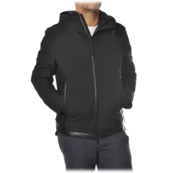 Peuterey - Badu Jacket in Technical Fabric with Hood - Black - Jacket - Luxury Exclusive Collection - Avvenice