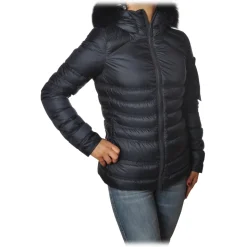 Peuterey - Bell Screwed Model Jacket with Zip Closure - Blue - Jacket - Luxury Exclusive Collection - Avvenice