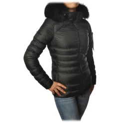 Peuterey - Bell Screwed Model Jacket with Zip Closure - Black - Jacket - Luxury Exclusive Collection - Avvenice