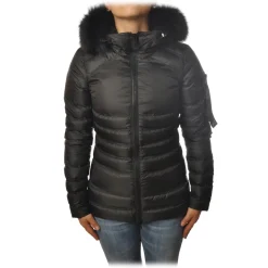 Peuterey - Bell Screwed Model Jacket with Zip Closure - Black - Jacket - Luxury Exclusive Collection - Avvenice