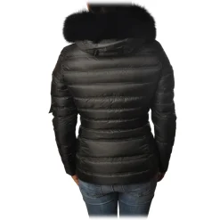 Peuterey - Bell Screwed Model Jacket with Zip Closure - Black - Jacket - Luxury Exclusive Collection - Avvenice