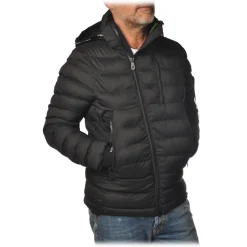 Peuterey - Eze Short Model Jacket with Hood - Black - Jacket - Luxury Exclusive Collection - Avvenice