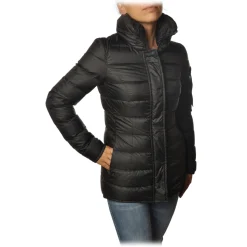 Peuterey - Flagstaff Short Screwed Jacket - Black - Jacket - Luxury Exclusive Collection - Avvenice