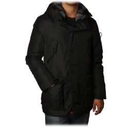 Peuterey - Hasselblad Jacket 3/4 Model with Drawstring - Black - Jacket - Luxury Exclusive Collection - Avvenice