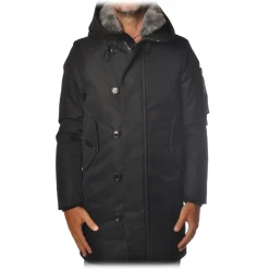 Peuterey - Kasa Parka with Two Flap Pockets - Black - Jacket - Luxury Exclusive Collection - Avvenice