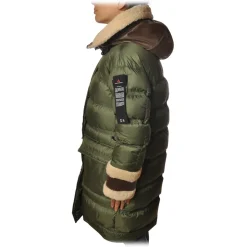 Peuterey - Long Model Down Jacket with Hood - Green - Jacket - Luxury Exclusive Collection - Avvenice