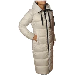 Peuterey - Long Quilted Down Jacket Model Nunki - White - Jacket - Luxury Exclusive Collection - Avvenice