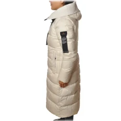 Peuterey - Long Quilted Down Jacket Model Nunki - White - Jacket - Luxury Exclusive Collection - Avvenice