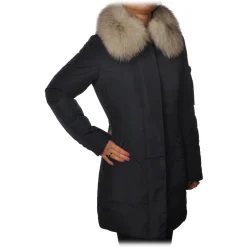 Peuterey - Metropolitan 3/4 Screwed Model Jacket - Blue - Jacket - Luxury Exclusive Collection - Avvenice