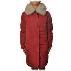 Peuterey - Metropolitan 3/4 Screwed Model Jacket - Red - Jacket - Luxury Exclusive Collection - Avvenice