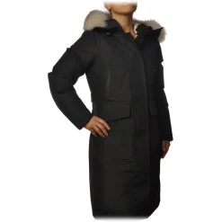 Peuterey - Nascha Jacket Model Midi Length - Black - Jacket - Luxury Exclusive Collection - Avvenice