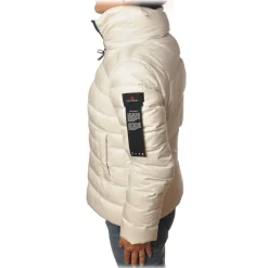 Peuterey - Quilted Down Cropped Jacket Model Freccia - White - Jacket - Luxury Exclusive Collection - Avvenice