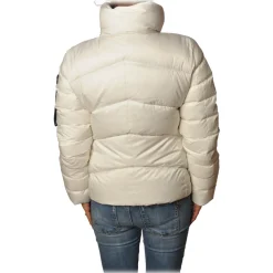 Peuterey - Quilted Down Cropped Jacket Model Freccia - White - Jacket - Luxury Exclusive Collection - Avvenice
