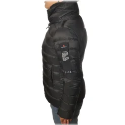 Peuterey - Quilted Down Cropped Jacket Model Freccia - Black - Jacket - Luxury Exclusive Collection - Avvenice