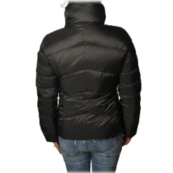 Peuterey - Quilted Down Cropped Jacket Model Freccia - Black - Jacket - Luxury Exclusive Collection - Avvenice