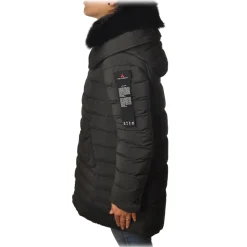 Peuterey - Quilted Down Jacket with Hood Model Itoka - Black - Jacket - Luxury Exclusive Collection - Avvenice