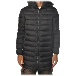 Peuterey - Rubio Jacket 3/4 Model with Hood - Black - Jacket - Luxury Exclusive Collection - Avvenice