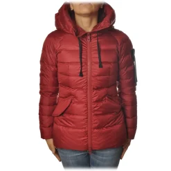 Peuterey - Short Down Jacket with Hood - Red - Jacket - Luxury Exclusive Collection - Avvenice