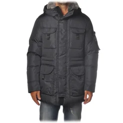 Peuterey - Siba Jacket Elongated Model with Four Pockets - Blue - Jacket - Luxury Exclusive Collection - Avvenice