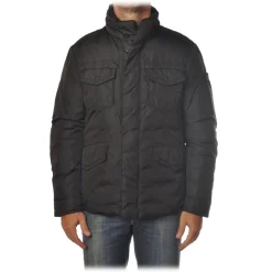 Peuterey - Stripes Jacket Field Jacket Model - Black - Jacket - Luxury Exclusive Collection - Avvenice