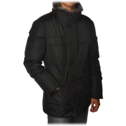 Peuterey - Stritch Jacket 3/4 Length Model - Black - Jacket - Luxury Exclusive Collection - Avvenice