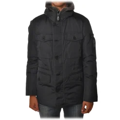 Peuterey - Stritch Jacket 3/4 Length Model - Blue - Jacket - Luxury Exclusive Collection - Avvenice