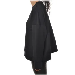 Peuterey - Sweatshirt in Stretch Technical Fabric - Black - Sweatshirt - Luxury Exclusive Collection - Avvenice