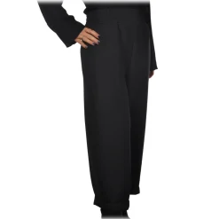 Peuterey - Trousers in Technical Fabric - Black - Trousers - Luxury Exclusive Collection - Avvenice