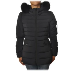 Peuterey - Turmalet Jacket with Stitched Fabric - Black - Jacket - Luxury Exclusive Collection - Avvenice