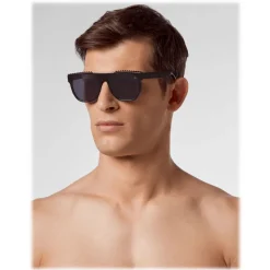 Philipp Plein - All Over PP Collection - Black Smoked - Sunglasses - Philipp Plein Eyewear - Avvenice