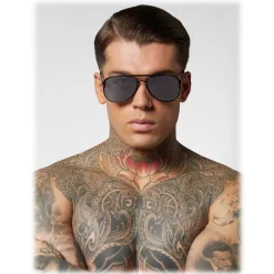 Philipp Plein - Calypso Basic Collection - Black Grey - Sunglasses - Philipp Plein Eyewear - Avvenice