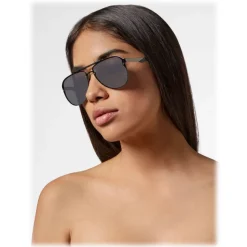 Philipp Plein - Calypso Basic Collection - Black Grey - Sunglasses - Philipp Plein Eyewear - Avvenice