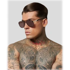 Philipp Plein - Calypso Basic Collection - Gold Brown - Sunglasses - Philipp Plein Eyewear - Avvenice