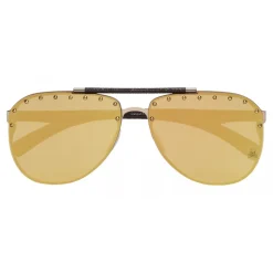 Philipp Plein - Calypso Studded Collection - Gold Mirrored - Sunglasses - Philipp Plein Eyewear - Avvenice
