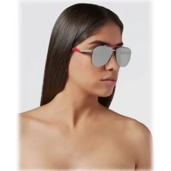 Philipp Plein - Calypso Studded Collection - Palladium Mirrored Silver - Sunglasses - Philipp Plein Eyewear - Avvenice