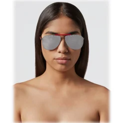 Philipp Plein - Calypso Studded Collection - Palladium Mirrored Silver - Sunglasses - Philipp Plein Eyewear - Avvenice
