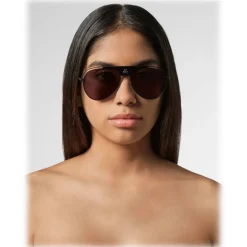 Philipp Plein - Charlie Basic Collection - Black Metal - Sunglasses - Philipp Plein Eyewear - Avvenice