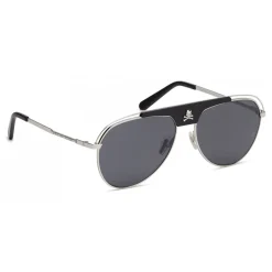 Philipp Plein - Charlie Basic Collection - Black and Palladium - Sunglasses - Philipp Plein Eyewear - Avvenice