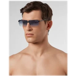 Philipp Plein - Combact Collection - Black Blue - Sunglasses - Philipp Plein Eyewear - Avvenice