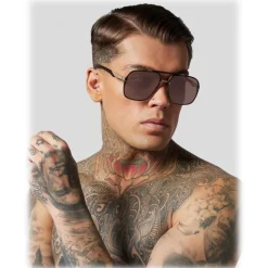 Philipp Plein - Freedom Basic Collection - Gold Brown - Sunglasses - Philipp Plein Eyewear - Avvenice