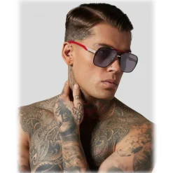 Philipp Plein - Freedom Basic Collection - Black Palladium Smoke - Sunglasses - Philipp Plein Eyewear - Avvenice