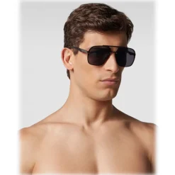 Philipp Plein - Freedom Basic Collection - Black Grey - Sunglasses - Philipp Plein Eyewear - Avvenice
