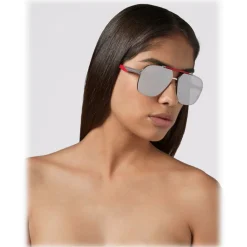 Philipp Plein - Freedom Basic Collection - Nickel Silver - Sunglasses - Philipp Plein Eyewear - Avvenice