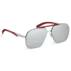 Philipp Plein - Freedom Studded Collection - Palladium Silver - Sunglasses - Philipp Plein Eyewear - Avvenice